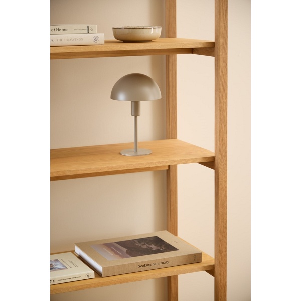 Regał Ludza 6 półek dąb naturalny - ACTONA